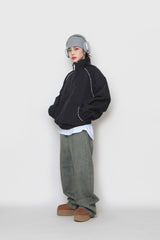 ペイズリーパイピングジップアップ / Paisley Piping Zip-Up