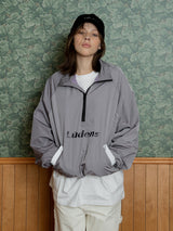 Half zip Windbreaker_Misty Lilac