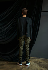 レイヤードカーディガンリバーシブルニット / Layered Cardigan Reversible Knit (4445008363638)