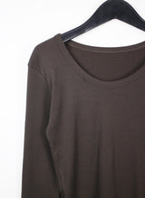 アーリーリブドTシャツ / Early Ribbed T-shirt (3color)