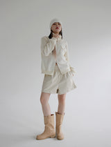 ゴーストレザーショーツ / Ghost Leather Shorts (3color)