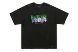リセントロゴフラワーTシャツ / RECENT LOGO FLOWER TEE_BLACK