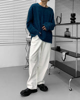 ポールアンゴラロングスリーブドTシャツ / Paul Angora Long-Sleeved T-Shirt (5 colors)