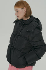 STRAP DOWN JACKET / BLACK