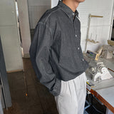 Perfect Box Fit Pocket Denim Shirt (3color)
