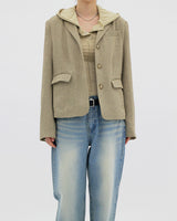 ウォーニーツイードベーシックジャケット / Warney Tweed Basic Jacket (2color)