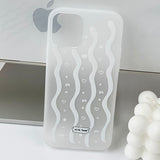 Kong Wave White Phone Case