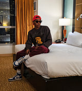 TCWベアヘビースウェットシャツ / TCW bear heavy sweat-shirt (4583078887542)