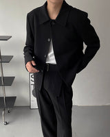 ECT Minimal Hidden Short Jacket (2 colors)