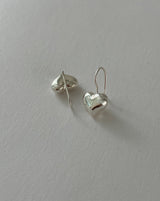[92.5silver] フックハートピアス