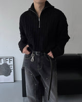 EN Slave Double Nee Denim Pants (2 colors)