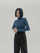 シンストライプウォームポーラーTシャツ/Thin Stripe Warm Polar T-shirt (4color)