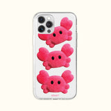 ミニクラブココジェリーハードアイフォンケース/mini crab kkokko Jelly Hard phone case