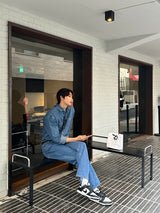 シグフィットデニムシャツ/LMN Sig Loose Fit Denim Shirt (4 colors)