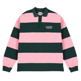 ロゴストライプポロシャツ / Logo striped polo (4473271451766)