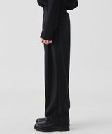 HEAVY WIDE PANTS (BLACK)