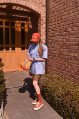 ドントウォーリーハンバーガーユニセックス半袖ワークシャツ / Dont Worry Hamburger Short-Sleeved Unisex Work Shirt
