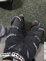 No.0438 tornado cutting denim PT