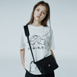 Logo cross bag BLACK (6563216097398)