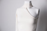 アンフッテッドオープンショルダークロップTシャツ / TOP(6167) Unfooted Open Shoulder Crop Tee