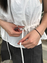 Liso shirring blouse