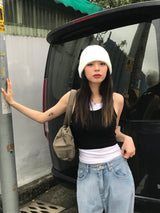 Jade short beanie