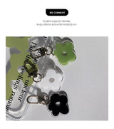 フラワーフォーMキーリング / Flower for M key ring