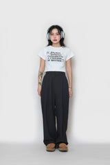 クロップドTシャツ / cropped T-shirt