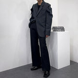 ラインブーツカットスラックス/[Unisex] Line Bootcut Slacks (2 colors)