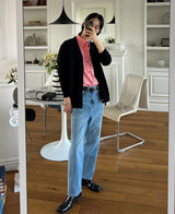 ルークケーブルカーディガン / Ruke cable cardigan (5 color)