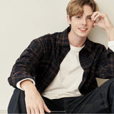ノバネイビーチェックシャツ/Nova Navy Check Shirts S70 (6603998625910)