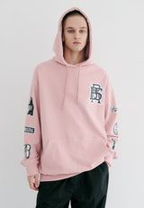 ロゴフーディ / BSR2223FWPO013 BS MULTI LOGO HOODIE PINK