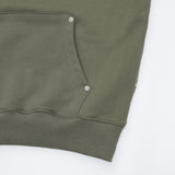dtgプリントフーディー / dtg printed hoodie [khaki]
