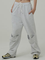 スリットパンツ / SLIT PANTS IN GREY