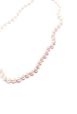 ミントシルクスレッドパールネックレス / MiNT SiLK THREAD PEARL NECKLACE #100