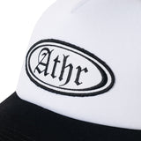 BLACK ATHR TRUCKER CAP
