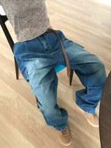 牛革メッシュベルト