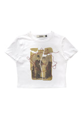 ブロークンピクチャーTシャツ / Broken Picture Tee WHITE