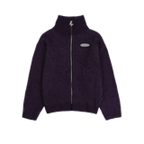 [NF] MARIPOSA KNIT HALF ZIP-UP (PURPLE)_F22ZA933