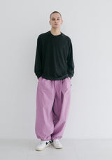 クラシックロゴテリーロングスリーブ / BSR2223FWPO088 CLASSIC LOGO TERRY LONG SLEEVE CHARCOAL