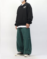 アウトロスナップボタンパンツ / Outro Snap Button Pants_2color