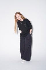 Super Comfy Wide Pants Black (6548822556790)