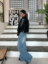 ビンテージレザージャケット / vintage leather jacket