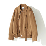 Dリングストラップハリントンジャケット / D-RING STRAP HARRINGTON JACKET_BR
