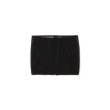 Denim Knit Blocking Top [BLACK] (6638381039734)