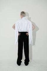 オーバーサイズエンブロイダードシャツ / Oversize Embroidered Shirt (4464563093622)