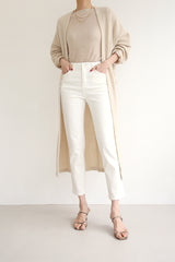 バンディングストレートパンツ / SOOTHING CREAM JEANS / BANDING STRAIGHT PANTS