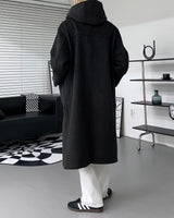 フーデッドネックカバートッポッキコート/SI Hooded Neck Cover Tteubokki Coat (2 colors)