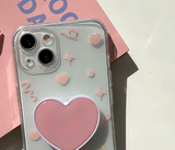 グルーミングパーティーピンクフォーンケース / Grooming Party Pink Phone Case