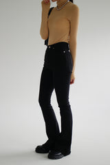 no.106 コットンブーツカットパンツ / no.106 Cotton Bootcut Pants (2color)